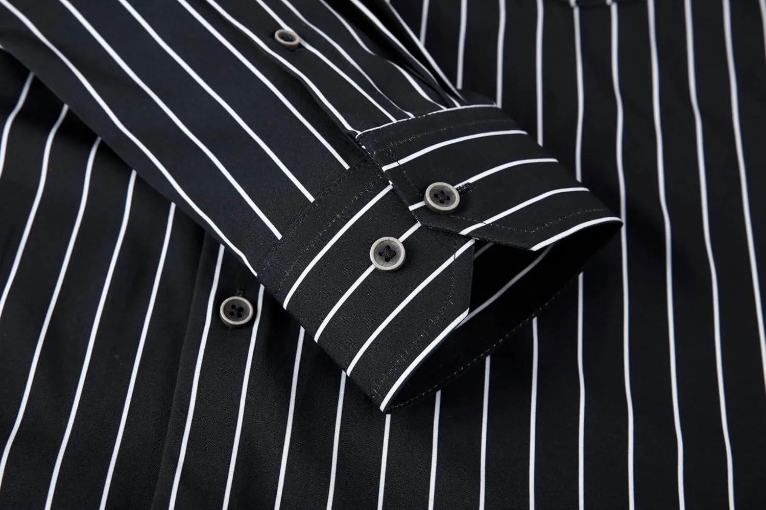 Alex Vando Mens Button Down Shirts Wrinkle Free 4-Way Stretch Print Business Casual Shirt
