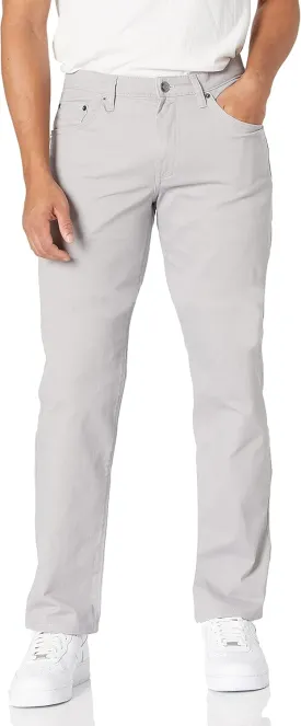 Amazon Essentials Men's Straight Fit 5-Pocket Stretch Twill Pants