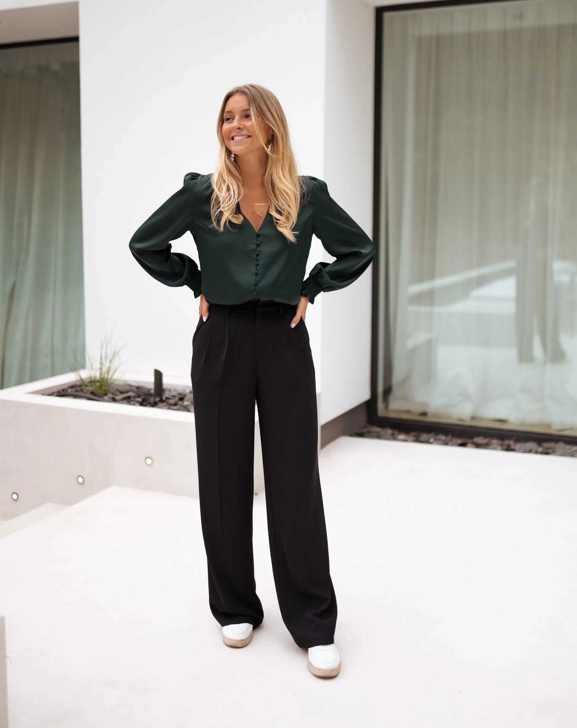 Blouse Daina - verte