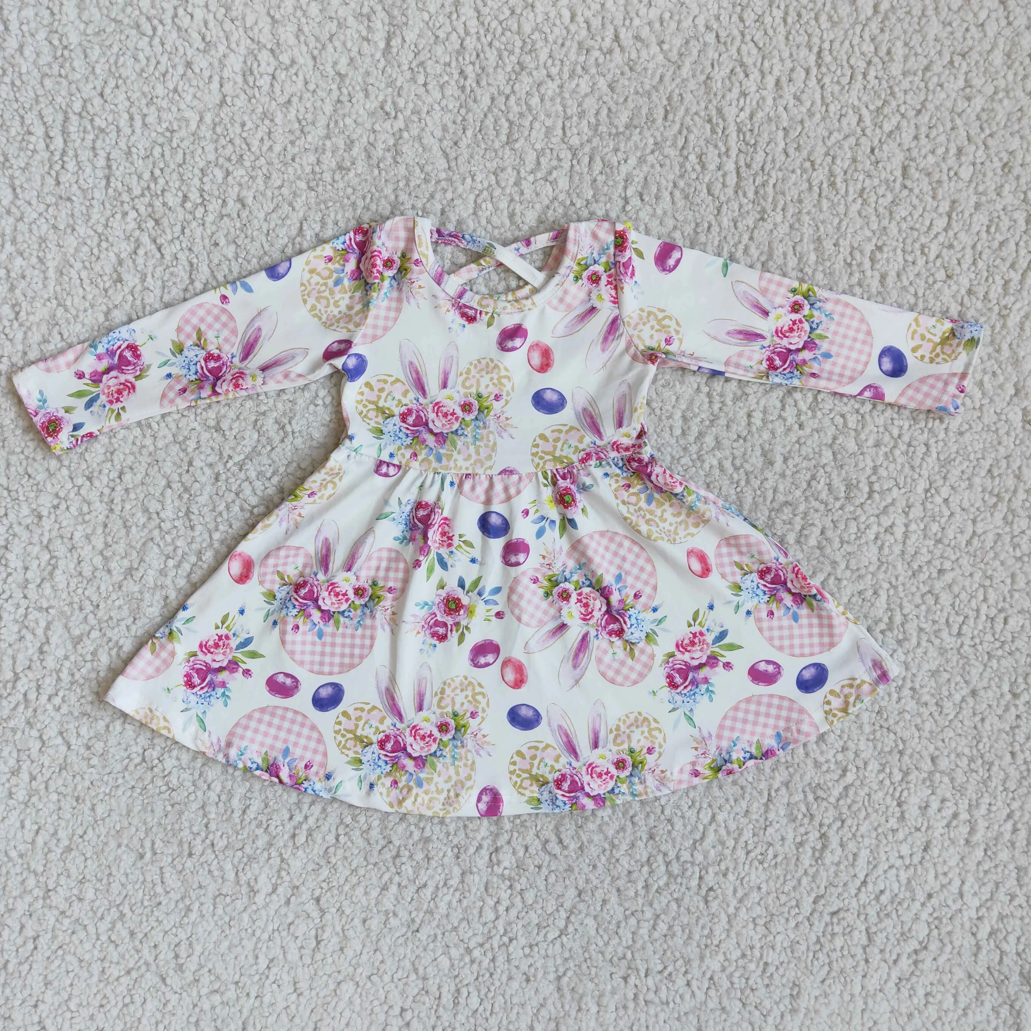 Easter Mickey Cute Girl Dresses