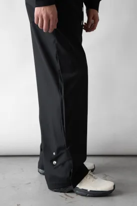 ELASTIC WAIST NYLON PANT