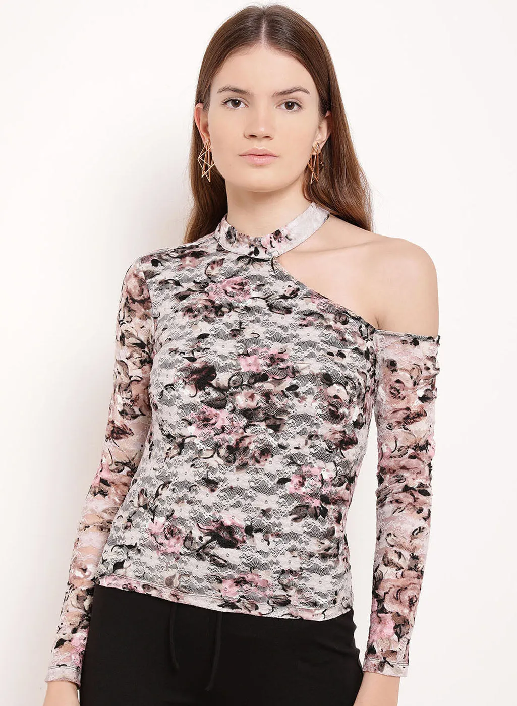 Fair Maiden Choker Neck Top