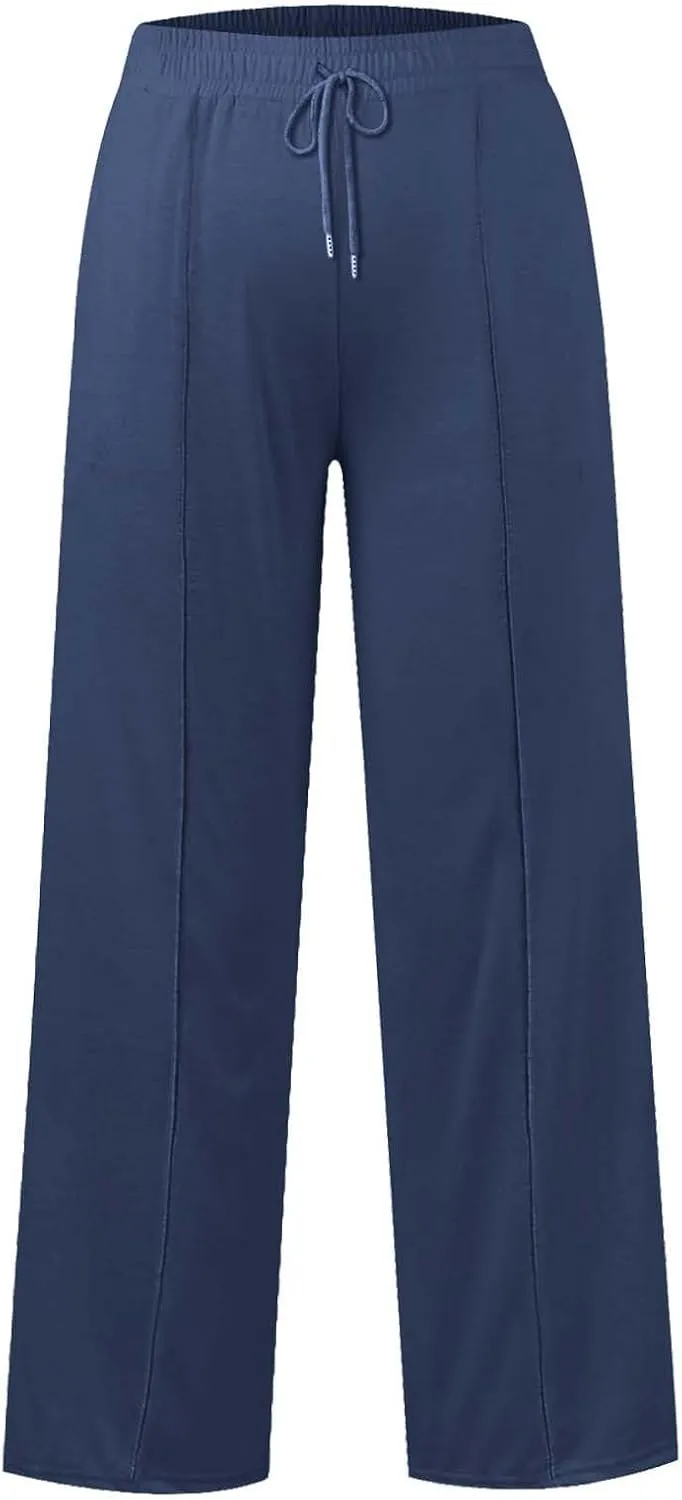 Girls Oversized Wide Leg Sweatpants Drawstring Kids Baggy Track Pants Casual Joggers Trousers Tween Girls Trendy Clothes