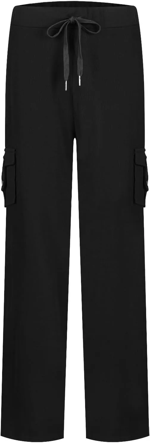Leggings for Women High Waisted Casual Cargo Yoga Pants Tummy Control Workout Leggings Straight Leg Yoga Pant