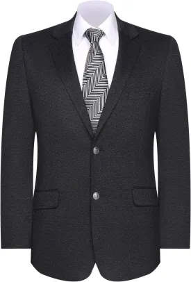 Men's Sport Coat Classic Fit Blazer 2 Button Notch Lapel Business Knit Suits Jacket