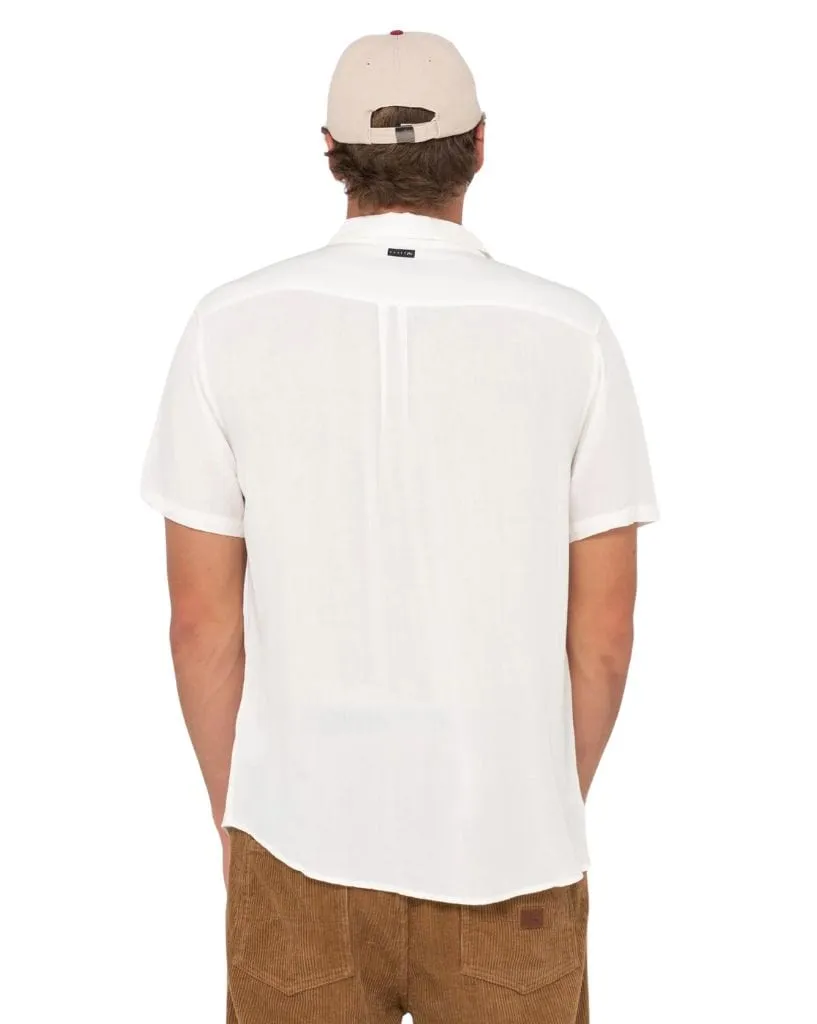 Razor Blade Short Sleeve Rayon Shirt