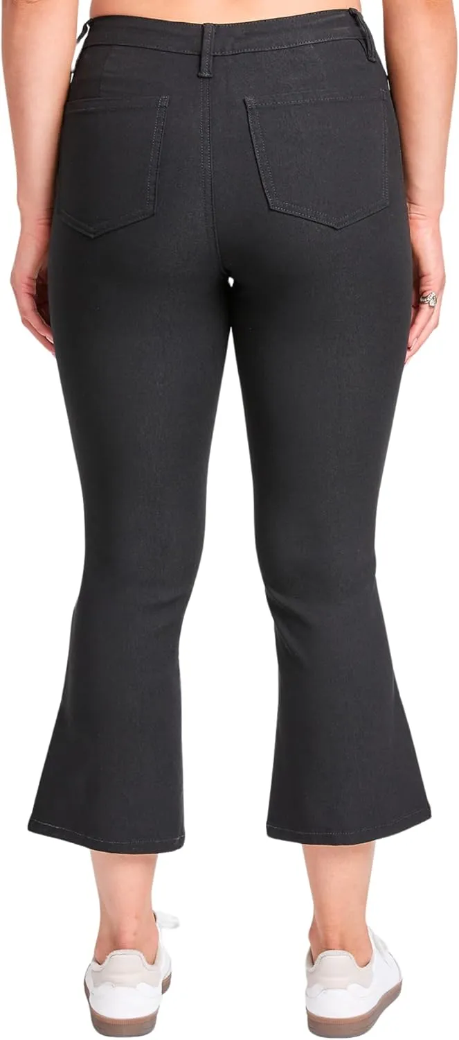 YMI Women's Hyperstretch Cropped Straight Leg